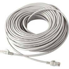 Powermaster Cat5 Network Ethernet Internet Kablosu 40 Metre Kablo Gri Kaliteli