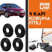 Toyota Avensis (1998-2003) 4 Kapı Koruma Fitili Siyah Renk Numlas-A KALITE-NM2394