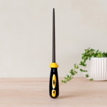 Efnaz Style 8 Inç Yuvarlak Metal Törpü Plastik Saplı