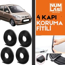 Hyundai I10 (2007-2012) 4 Kapı Koruma Fitili Siyah Renk Numlas-A KALITE-NM2439