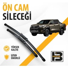 B&M Kauçuk Toyota Hilux (2016-2025) Ön Cam SILECEĞI-BM2882