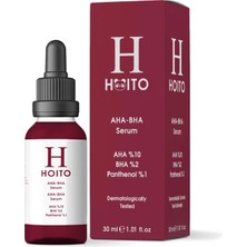 TUX Hoito Aha Bha Serum 30ML - Canlandırıcı Cilt Tonu Eşitleyici Kırmızı Peeling Cilt Bakım Serumu
