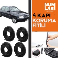Ford Escort 4 Kapı Koruma Fitili Siyah Renk Numlas-A KALITE-NM2205