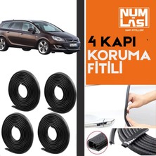 Opel Astra J Station Wagon 4 Kapı Koruma Fitili Siyah Renk Numlas-A KALITE-NM2213