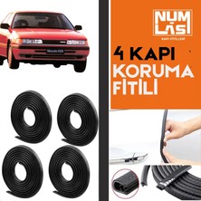 Mazda 626 Hatchback (1988-1991) 4 Kapı Koruma Fitili Siyah Renk Numlas-A KALITE-NM2241