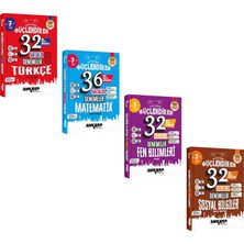 Akm Kitap Ankara Yayınları 7.sınıf Güçlendiren 32 Haftalık Deneme Seti 4 Kitap