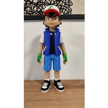 Axelon Ash Ketchum Pokémon Dekoratif Figür – Koleksiyonluk Karakter Figürü