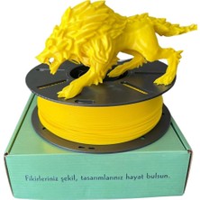 Str Store Pla+ 1.75MM Sarı 1kg 3D Yazıcı Filamenti - Profesyonel Baskı Kalitesi