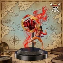Dükkan Design  12 cm One Piece Gear5 Monkey D. Luffy Kırmızı