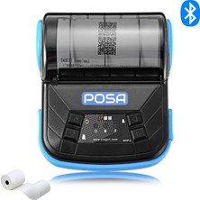 Posa 80MM Bluetooth Taşınabilir Termal Fiş Yazıcı