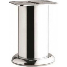 Elovias Eroğlu Plastik Krom Metal Ayak 6cm Çap:42mm (401-04-6-18)