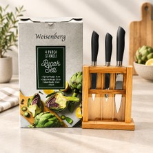 Efnaz Style Weisenberg 4 Parça Standlı Bıçak Seti