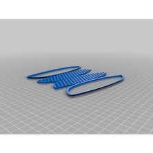 1994-1998 Ford Mustang Yan Hava Kanalı Ek Parçaları (Side Scoop Insertleri)