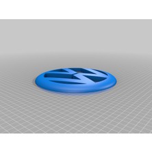 Vw Volkswagen Amblem 210 mm Eğimli – Golf/passat/multivan/transporter/polo/beetle/caddy/touran Uyuml