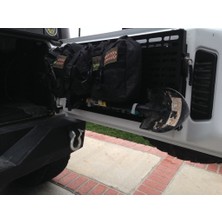 1987 Jeep Wrangler Kürek Için Molle Braket
