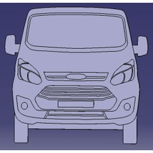 1965-2026 Ford Transit Bardak Altlığı Matı