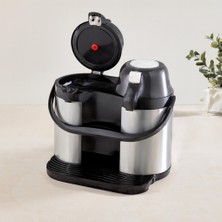 Efnaz Style 5 L 304 Paslanmaz Çelik Termos (Pompalı Musluklu, Çiftli)