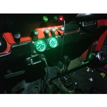 1951 Toyota Land Cruiser FJ40 Mekanik Göstergeler Için Radyo Kör Plaka