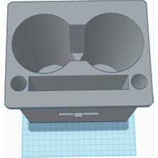 1987-1995 Jeep Wrangler Merkezi Konsol Bardaklık