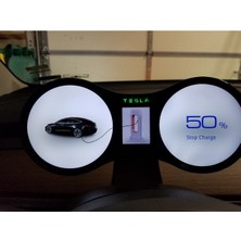 Topfit Tesla Model 3 Gösterge Paneli Sticker (Yedek)