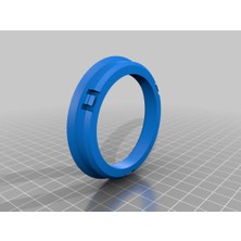 2008-2015 Toyota Iq Jant Göbek Merkezi Adaptör Halkası 68MM → 54.1mm