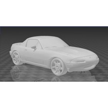Open Z V16 Mazda Mx-5 Miata 1995, 90 mm Dingil Mesafesi