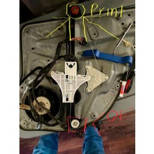 1998-2006 Volkswagen Jetta Mk4 Arka Cam Kılavuz Kasnağı