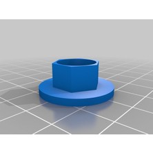 Mazda Alt Şasi Için 5.5 mm Çap Plastik Somun