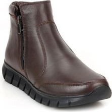 Pisagor PS-35420 Kadın Hakiki Deri Ortopedik Casual Bot