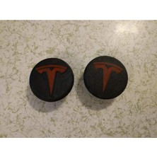 Tesla Jant Göbeği - Renkli Iç Parça (Color Inset)