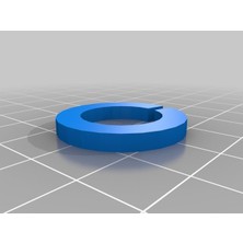 Triumph Spitfire Jant Için Bijon Halkası (Split-Ring)
