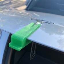Tesla Model Y Ön Amblem Logo Hizalama Şablonu (Kaput/frunk Için)