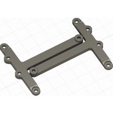 Chery Tiggo Için Rusya Standartlarında Plaka Adaptörü (Plaka Takma Adaptörü)