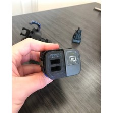 Honda Eg Civic Aksesuar Düğmesi Telefon Tutucu