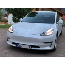 2017 Tesla Model 3 Plaka Tutucu (Avrupa Versiyonu)