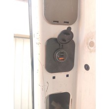 2006-2018 Mercedes Sprinter D-Sütun 30MM Priz ve Işıklar Için Anahtar Paneli
