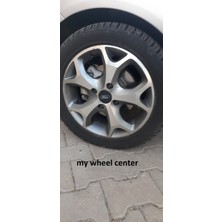 Ford Fiesta Mk7 Gun Metal Jant Göbek Kapağı (60MM)