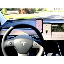 Tesla Model 3 Ekran Montajı (Telefon, Pop Socket, 17MM Top Için)