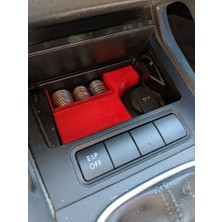 2005-2010 Volkswagen Jetta Ön Konsol Madeni Para Organizeri/dağıtıcısı