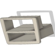 2001-2005 Honda Civic Merkezi Panel (Gözlü)