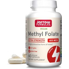 Jarrow Extra Strength Methyl Folate, Folate 400 Mcg,