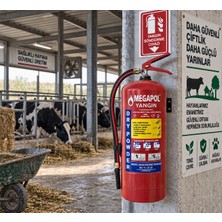 12 kg Kkt Abc Ysc Kuru Kimyevi Tozlu Megapol Yangın Söndürme Cihazları, Yangın Tüpü,yangın Söndürme Sistemleri, Yangın Söndürücü
