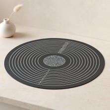 Efnaz Style Yuvarlak Silikon Hamur Matı 45 cm - Ölçekli 190 G