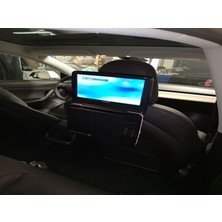 Tesla Model 3 Için Vesa 75 Montajlı DVD Oynatıcı Tutucu