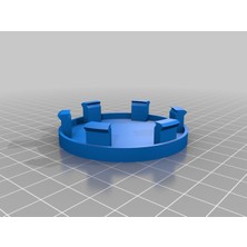 Lincoln Logosu 60 mm Jant Kapağı