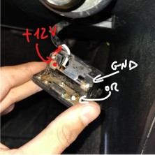 Mazda Mx‑5 Na Miata Güneşlik Iptal Plakası (Led'li)