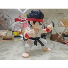 Axelon Street Fighter Ryu Chibi Dekoratif Figür – Koleksiyonluk Oyun Karakteri