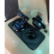 Land Rover Discovery 2 Arka Radyo Kontrol Ünitesi Yedeği (12V Prizler)