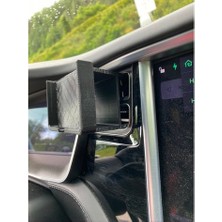 Tesla Model X/s Havalandırma Klipsi iPhone 11 Pro Max Tutuculu