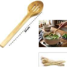 Str Store Ahşap Kevgir Kaşık 32 cm